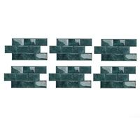 Autocollant mural 3D en PVC de style époxy pour cuisine - Autocollant auto-imperméable en vinyle avec sensation réaliste (D-007)