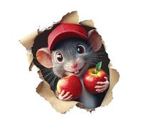 Autocollant mural 3D - Sticker Wall Sticker 3D, autocollant mural 3d trou | Autocollant d'art mural 3D 3d Emplacement mural, chambre de cuisine de cuisine chambre, décoration de décoration de trou de