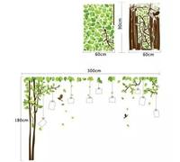 Autocollant Mural Arbre De Cadre En Vinyle Musulman, Stickers De Décoration Murale