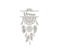 Autocollant mural capteur de rêves