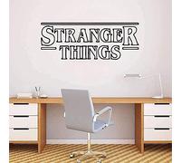 Autocollant mural Citations Stickers Muraux Color Stranger Things Papier Peint Citation Affiche Murale 57 cm X 21 cm