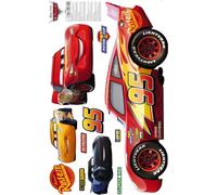 Autocollant mural Disney Cars rouge et jaune - 612439 - 127 x 200 cm