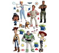 Autocollant mural Disney Toy Story blanc, vert et bleu - 600120 - 42,5 x 65 cm