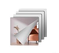 Autocollant mural en acrylique épais avec construction incassable et reflet clair, conçu pour une application facile dans les dortoirs et les couloirs (20 cm)