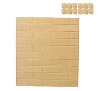 Autocollant mural en brique 3D, papier peint autocollant mural auto-adhésif tridimensionnel Anti-Collision (brique de pierre 7)