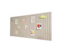 Autocollant mural en feutre, 3 pièces, tableaux d'affichage, tableau, décoration de salon et bureau, panneaux acoustiques, affichage d'œuvres d'art Pour Bureau(Pure camel color,60x120cm)