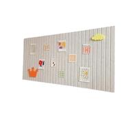 Autocollant mural en feutre, 3 pièces, tableaux d'affichage, tableau, décoration de salon et bureau, panneaux acoustiques, affichage d'œuvres d'art Pour Bureau(Light camel color,60x120cm)