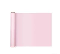 Autocollant mural en vinyle pour salon, chambre à coucher, facile à appliquer, amovible, matériau PP, décoration d'intérieur polyvalente (rose) 60 cm x 5 m