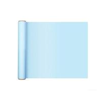 Autocollant mural en vinyle pour salon, chambre à coucher, facile à appliquer, amovible, matériau PP, décoration d'intérieur polyvalente (60 cm x 5 m, bleu)