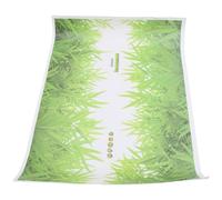 Autocollant Mural Frise Verte en PVC pour Plinthes et Murs Décoratifs | Motif Herbe Réaliste, Surface Lisse Lavable, Style Simple et Vintage, Retrait Facile pour Locataires