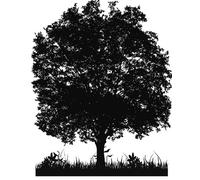 Autocollant mural ''Grand Arbre'' Noir G