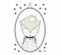 Autocollant Mural Hurlements Et Petites Couronnes A3 Bulle Rétro