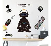 Autocollant mural/Lecteur de cassettes KP16473