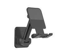 Autocollant mural pour tablette - Support extensible - Support mural réglable - Noir