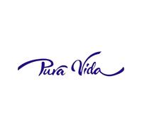 Autocollant mural Pura Vida Costa Rica célèbre dicton espagnol Amérique latine vinyle Art autocollant pour salon-S-30x121cm-Dark Blue
