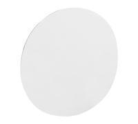 Autocollant Mural Rond Double Face en Silicone, adhésif Puissant, pour Crochet à Ventouse, Transparent, Multifonctionnel, pour Suspendre Tableaux, Serviettes, Rideaux de Douche,
