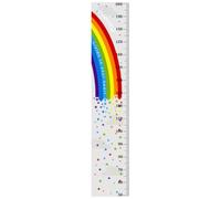 Autocollant Mural Toise Garçon et Filles Pvc Réutilisable Chambre, Dessin | Décoration pour Room et Salle de Bain, Caractères Cartoon, Surface Résistante, Modèle Gc002