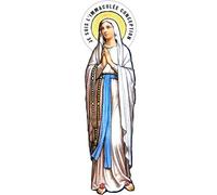 Autocollant Notre-Dame De Lourdes - L'immaculée Conception