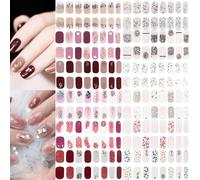 Autocollant Ongle 3d Nail Stickers, Nail Art Auto-Adhésif Ongle Décalque Belle Mode Décoration Pour Femmes Filles