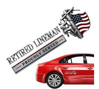 Autocollant patriotique pour voiture avec drapeau édité