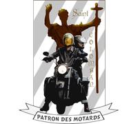 Autocollant patron des motards. Saint Colomban