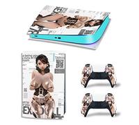 Autocollant Peau Décalcomanie Anime Console Pour PS5 Édition Numérique 2 Contrôleurs Housses Protection Vinyle, Résistantes Aux Rayures 40032 Revêtement