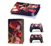 Autocollant Peau Décalcomanie Anime Console Pour PS5 Édition Numérique 2 Contrôleurs Housses Protection Vinyle, Résistantes Aux Rayures 31786 Revêtement