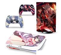 Autocollant Peau Décalcomanie Console Pour PS 5 Édition Disque 2 Contrôleurs Enveloppes Couverture Vinyle Version Pour PS5 46719 Revêtement