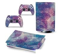 Autocollant Peau Décalcomanie Console Pour PS 5 Édition Disque 2 Contrôleurs Enveloppes Couverture Vinyle Version Disque Pour PS5 37923 Revêtement
