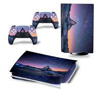Autocollant Peau Décalcomanie Console Pour PS 5 Édition Disque 2 Contrôleurs Enveloppes Couverture Vinyle Version Disque Pour PS5 13719 Revêtement