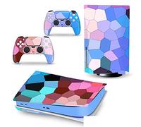 Autocollant Peau Décalcomanie Console Pour PS 5 Édition Disque 2 Contrôleurs Enveloppes Couverture Vinyle Version Disque Pour PS5 29401 Revêtement