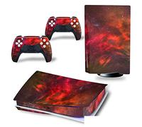 Autocollant Peau Décalcomanie Console Pour PS 5 Édition Disque 2 Contrôleurs Enveloppes Couverture Vinyle Version Pour PS5 49153 Revêtement