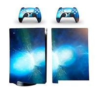 Autocollant Peau Décalcomanie Console Pour PS 5 Édition Disque 2 Contrôleurs Enveloppes Couverture Vinyle Version Disque Pour PS5 64016 Revêtement