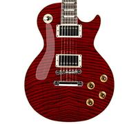 Autocollant personnalisé en vinyle laminé motif guitare The Blood Red Flamed Maple GS43