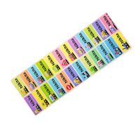 Autocollant Personnalisé Garçon Dessin Animé Voiture Motif Personnalisé Nom Personnel Autocollant Transport Étanche Étiquette Scrapbook École Papeterie Étiquette