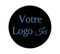 Autocollant Personnalisé Rond - Stickers Personnalisables pour Logos et Images, Idéal pour Entreprises, Décoration de Mariages, Gobelets et Cadeaux- 3 à 12 cm-Quantité de 45 à 1000