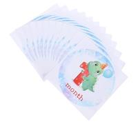 Autocollant Photo Bébé du Mois Néonatal, Adhésif Raflacoat | Sécurité Autocollante, Usage Simple, pour Photos Souvenirs, Réseaux Sociaux, Né et Bébé