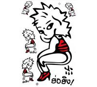 Autocollant Piqueur Tuning Racing Sticker Stickers Moto Motocross 270 mm x 180 mm