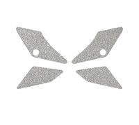Autocollant Poignée Réservoir Moto Pour MSX 125 Pour GROM MSX125 Coussinet Traction Gauche/droite Protecteur De Genou Latéral Autocollant Réservoir(Clear)