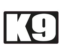 Autocollant police k-9 unit k9 guard dog car bumper stickers x76mm 127 mm