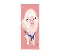 Autocollant Porte 3D Stickers De Porte Animaux porcs L83 x H204cm 3d Sticker Porte Pvc Imperméable Décoration Papier Peint Murale Pour Salon Cuisine Chambre Salle De Bain