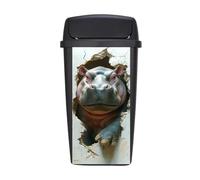 Autocollant Poubelle Animaux Vert Rose Grand Adhésif Imperméable Stickers Pour Réfrigérateur, Jardin, Allées, Décoration Murale 30X70Cm*1