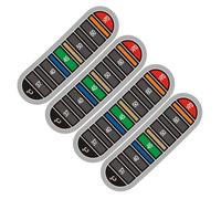 Autocollant pour affichage de la température de couleur, bande de thermomètre pour bouteilles de lait pour tester la température de l'eau, thermomètre à café, bande de liquide, étiquette haute