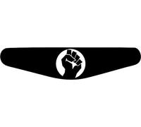 Autocollant pour barre lumineuse de manette PlayStation PS4 Motif au choix Faust (schwarz) noir