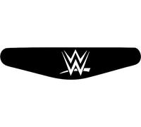 Autocollant pour barre lumineuse de manette PlayStation PS4 Motif au choix WWE (schwarz) noir