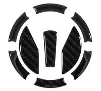 Autocollant pour bouchon de réservoir Tankpad gris carbone compatible avec can-am Spyder X670004VA