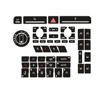 Autocollant pour Bouton de Radio Avant de Voiture pour Audi A4 B6 B7, kit de réparation pour Bouton de lève-vitre électrique, Autocollant pour Alarme et climatisation