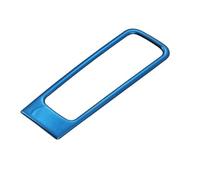Autocollant Pour Cadre De Boîte À Clés De Voiture Bouton De Réglage Du Volume Garniture Décorative Intérieur De Voiture Pour A4 B9 2017 2018 2019 FIXCOR(Blue)