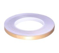 Autocollant pour Carrelage Or, PVC Auto-adhésif, Longueur Ajustable | Décor Brillant et Délicat, Coupe Facile sur Mesure, pour Joints de Salle de Bain et Salon