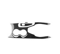 Autocollant Pour Ford Pour Mustang GT Dark Horse EcoBoost 2024 2025 Version EPB Frein À Main Levier Vitesse Garniture Tasse D'eau Garniture Panneau Console(Tyep 1 Black)